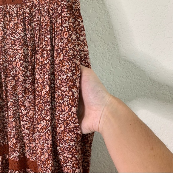 Madewell Madewell Flutter-Sleeve Mini Dress in Cottage Garden XXS - Picture 5 of 10